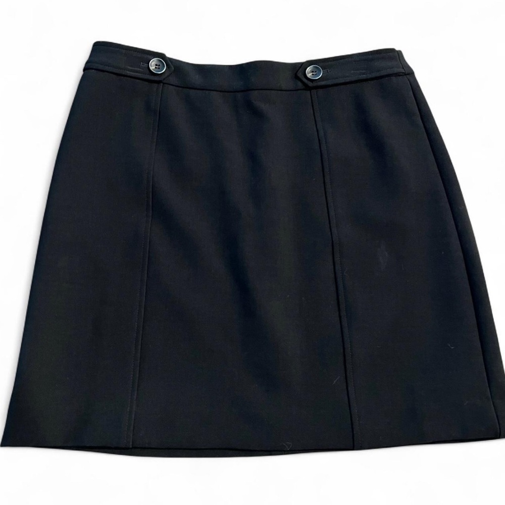 LOFT Black Mini Skirt